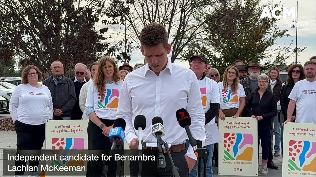 Community for Benambra independent candidate