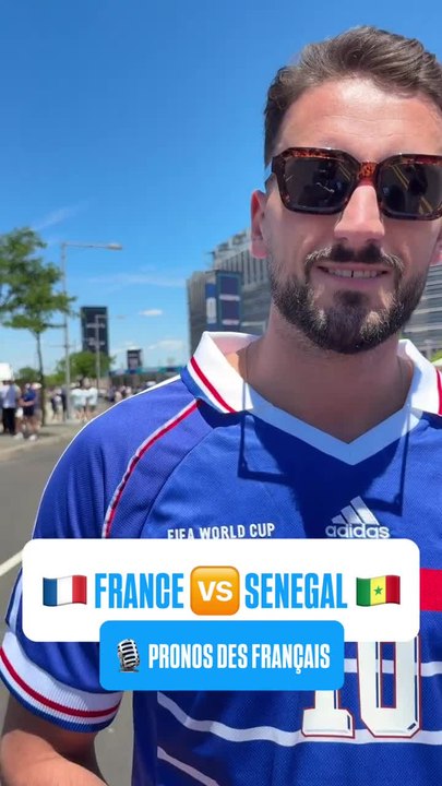 LES PRONOS DES SUPPORTERS FRANÇAIS DEVANT LE METLIFE STADIUM
