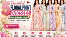 5 Beautiful floral print dresses for summer 2026