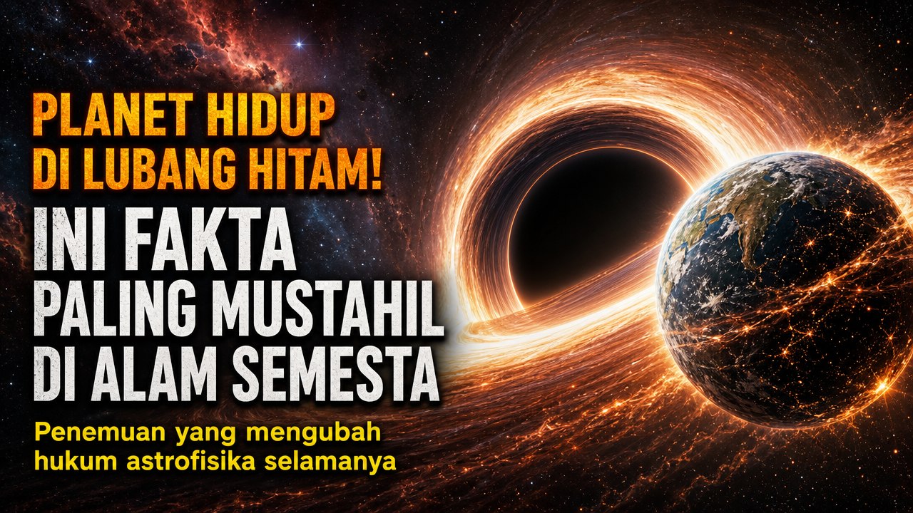 Planet Misterius Mengorbit Lubang Hitam Supermasif yang Tak Seharusnya Ada!