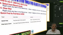 Using quick find tool for searching in Naviswork
