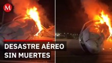 Aeronave de lujo se desploma cerca de Laredo, Texas sin reportar muertes hasta ahora