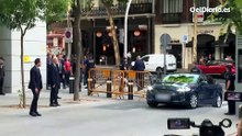 La llegada de Zapatero a la Audiencia Nacional