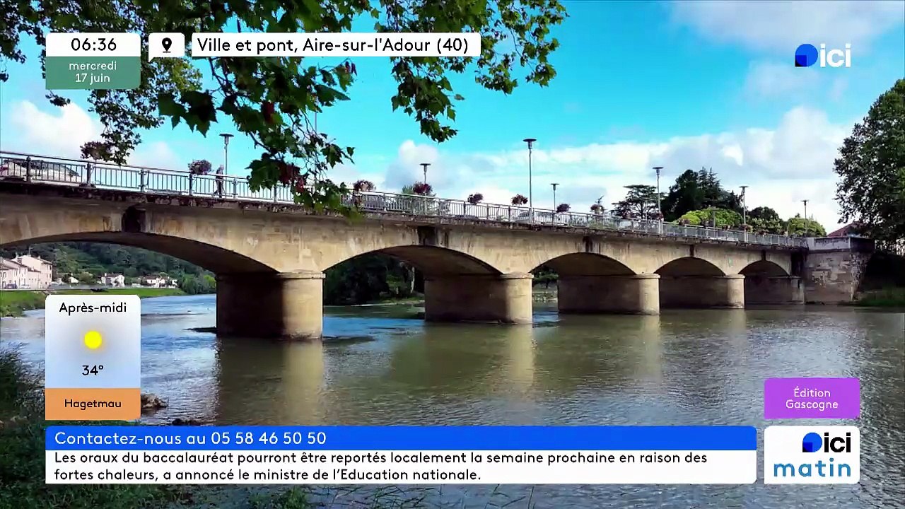17/06/2026 - ici matin par ici Gascogne en vidéo