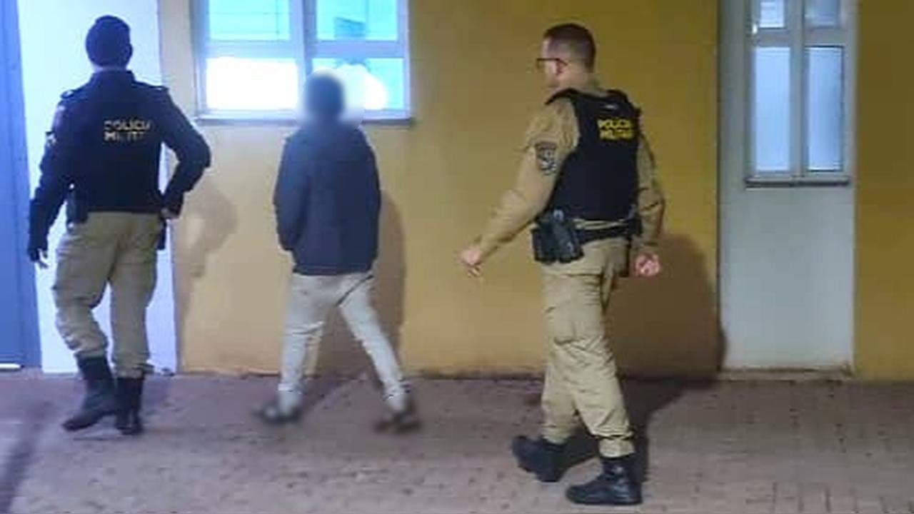 Homem é detido por violência doméstica após agredir companheira no Bairro Universitário em Cascavel