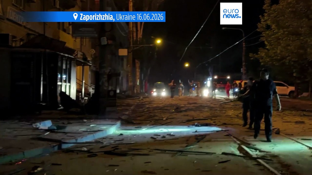 One killed in Russian drone strike on Ukraine's Zaporizhzhia