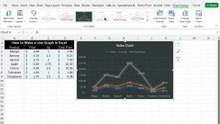 How to Make a Multi-Line Graph in Excel