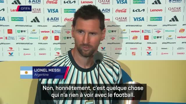 Argentine - Messi explique ses larmes et évoque des jours difficiles