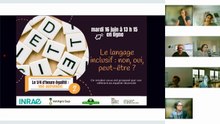 le 1/4 d'égalité : "le langage inclusif : non, oui, peut-être ?"