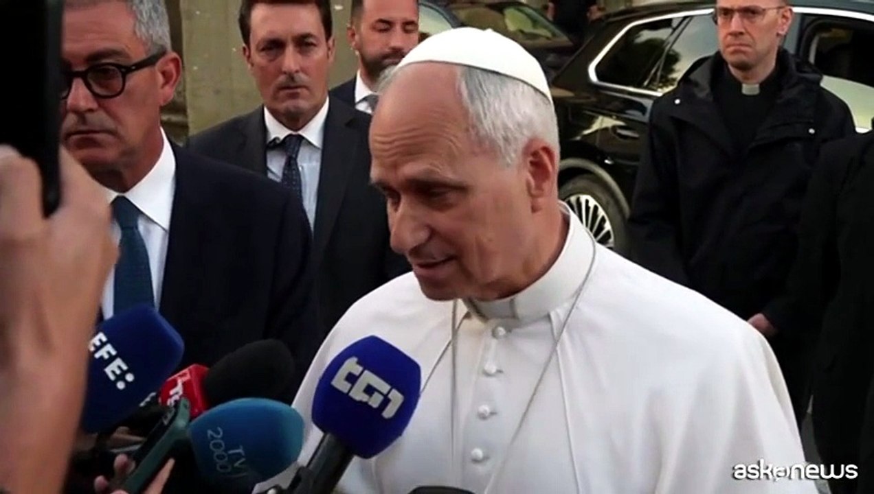 Il Papa: grazie a Dio c'è memorandum, spero guerra finisca davvero