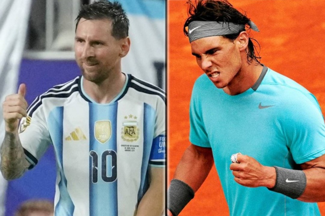 Messi: "Estoy viendo la serie de Nadal y me identifico mucho con él, creo que somos muy parecidos"