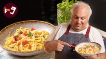 Fettuccine PRIMAVERA: Receta de pasta muy saludable, rápida, FÁCIL y económica