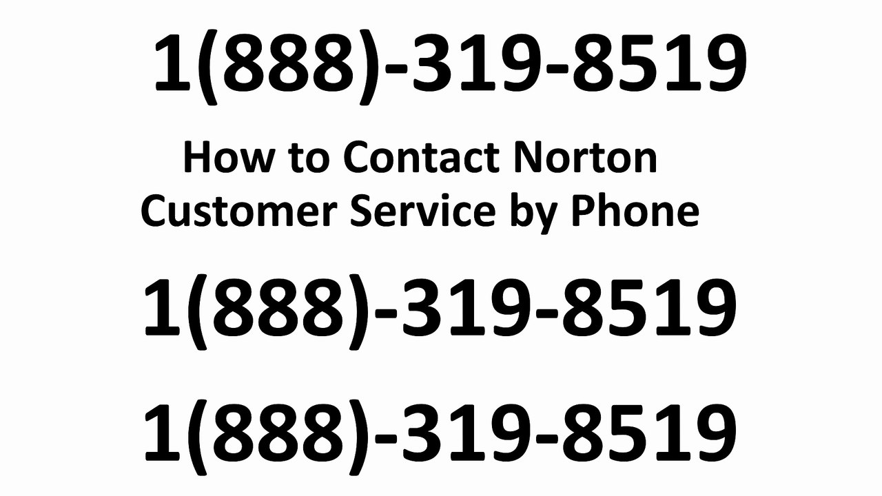How to Contact Norton Customer Service by Phone
