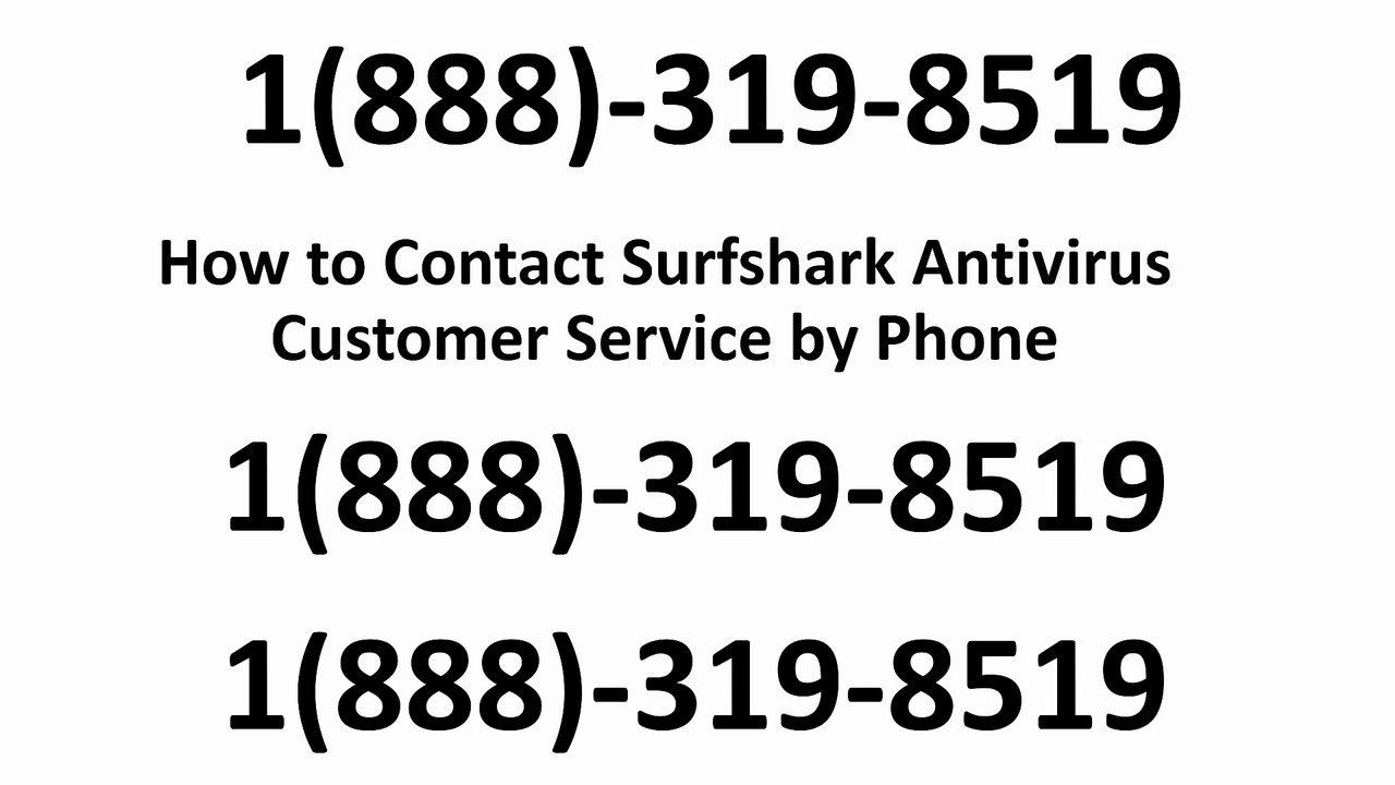 How to Contact Surfshark Antivirus Customer Service by Phone