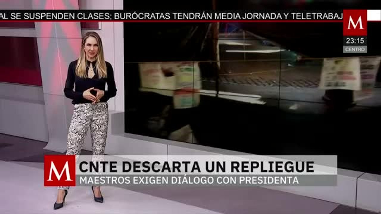 A 16 días de paro, maestros intensifican protestas en CdMx y exigen diálogo directo con presidenta