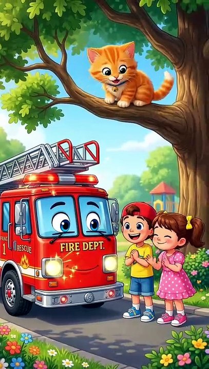 The Talking Fire Truck 🚒🔥