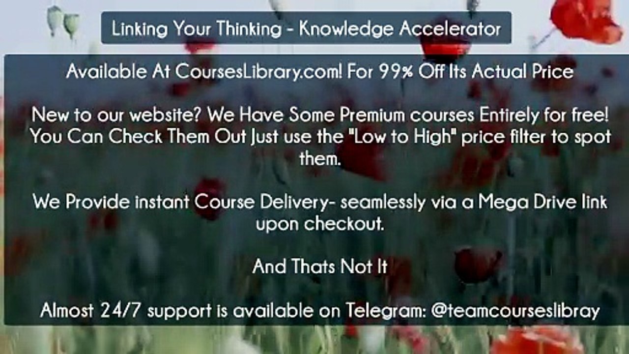 (Courseslibrary.com)Linking Your Thinking - Knowledge Accelerator