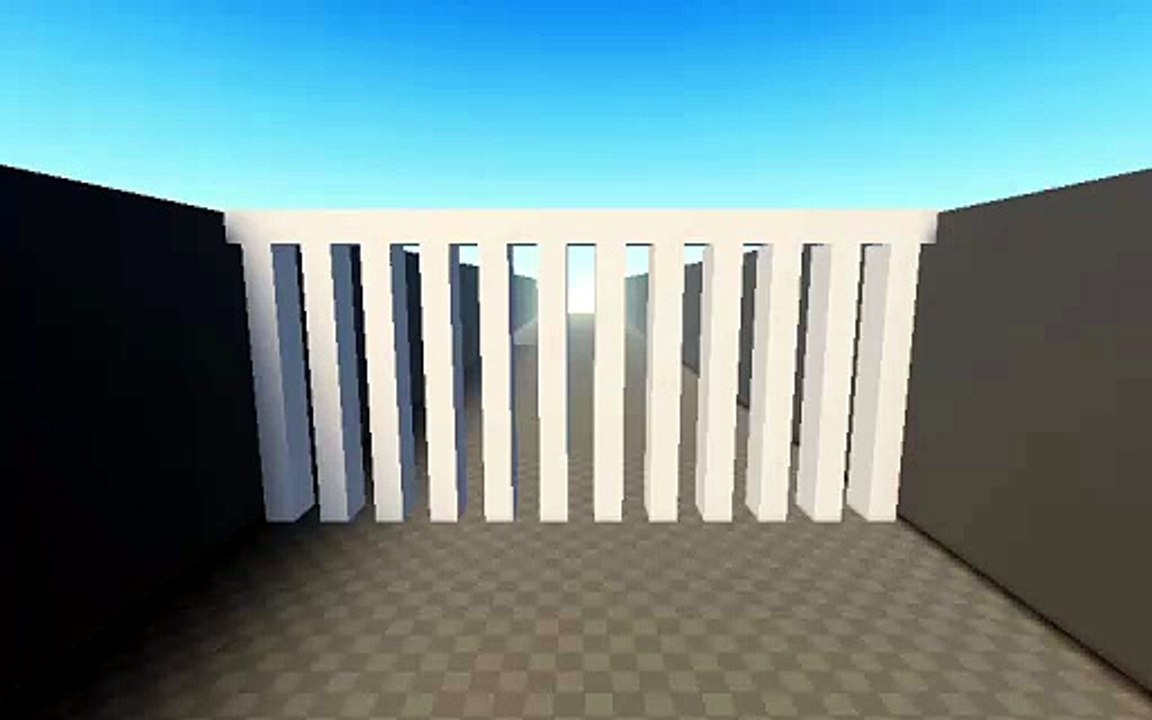 destructible vertical bridge