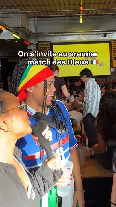 On s’est invité au premier match des Bleus et c’était incroyable 🇫🇷🔥