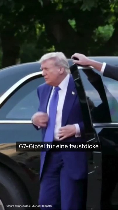 No Glomex Donald Trump: Trump wie ausgewechselt - aus dem Nichts droht er Wladimir Putin