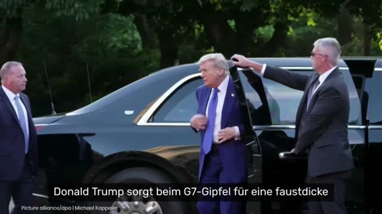 Donald Trump: Trump wie ausgewechselt - aus dem Nichts droht er Wladimir Putin