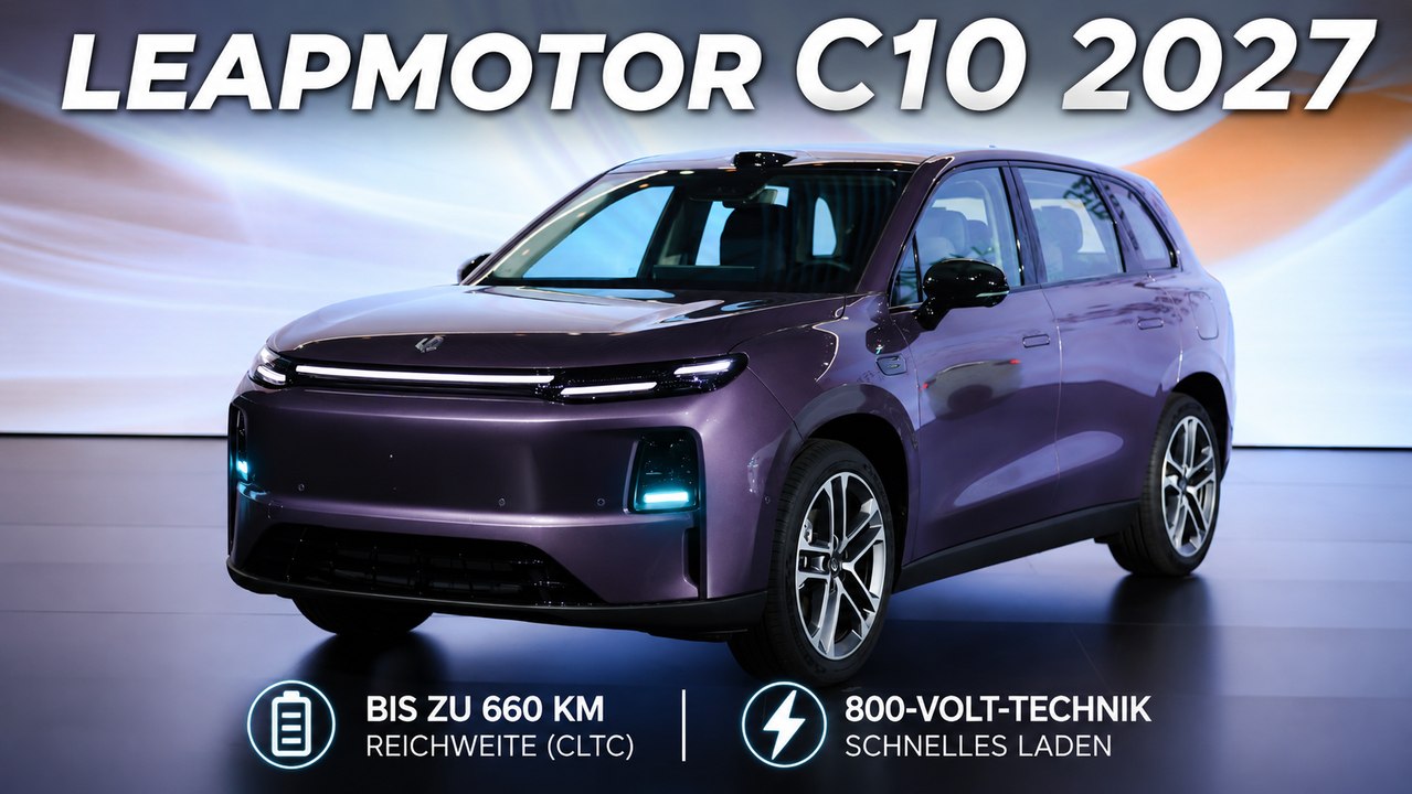 Leapmotor C10 (2027) startet mit bis zu 660 km Reichweite