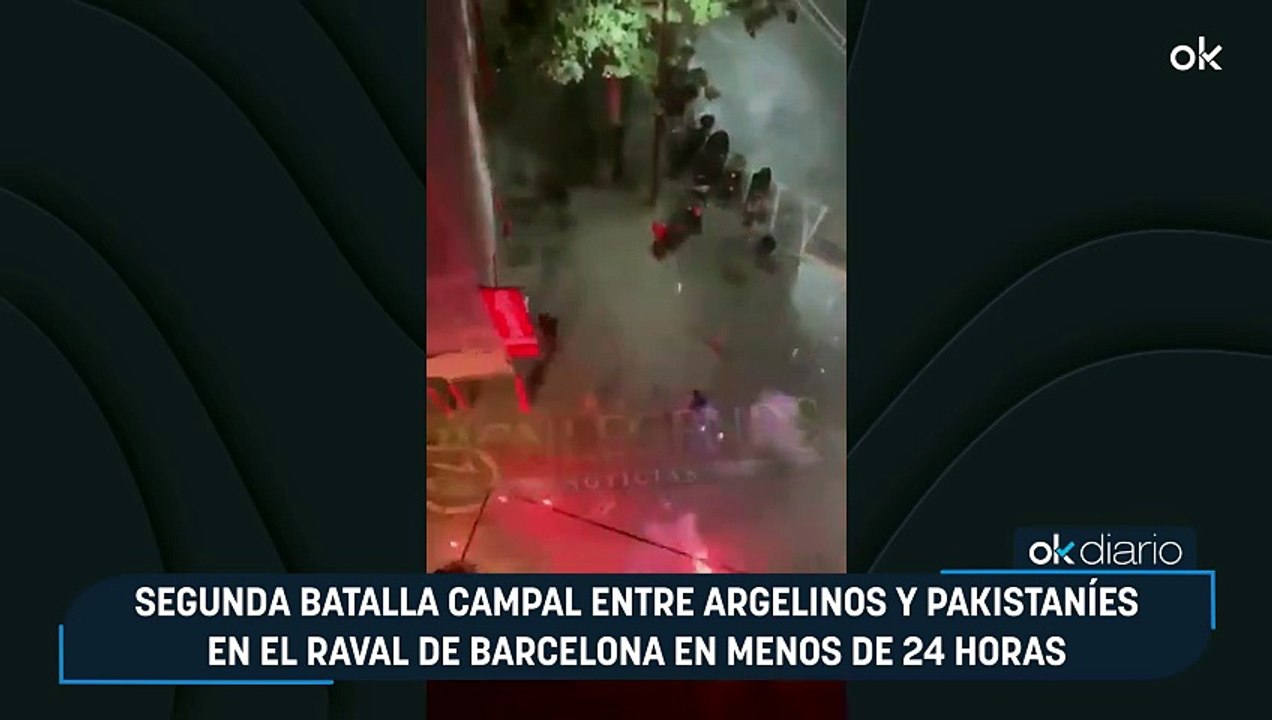 Segunda batalla campal entre argelinos y pakistaníes en el Raval de Barcelona en menos de 24 horas