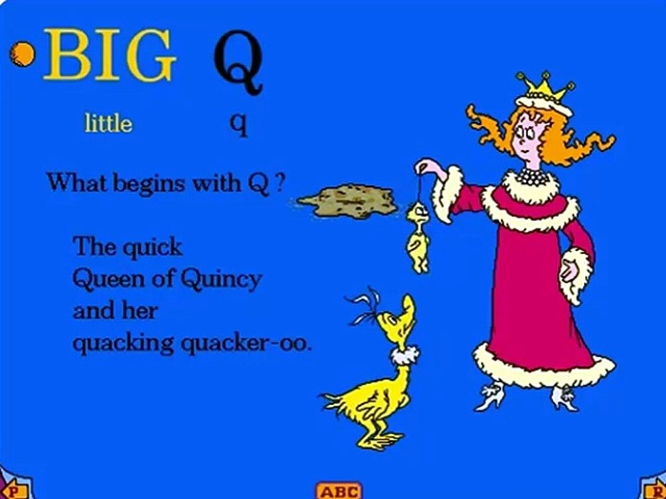 Dr. Seuss's ABC Living Books - Letter Q