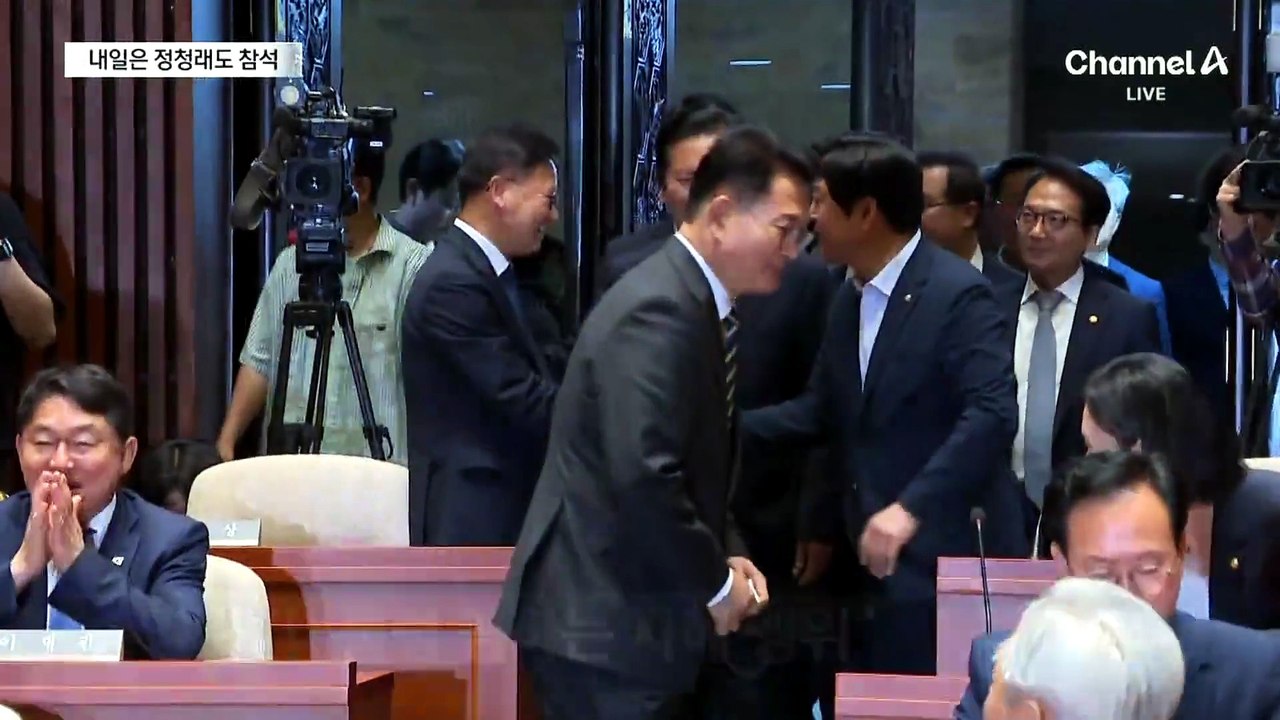 청와대 “대통령 귀국행사에 정청래·김민석 모두 참석”