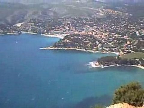 CASSIS VUE DEPUIS LA ROUTE DES CRETES