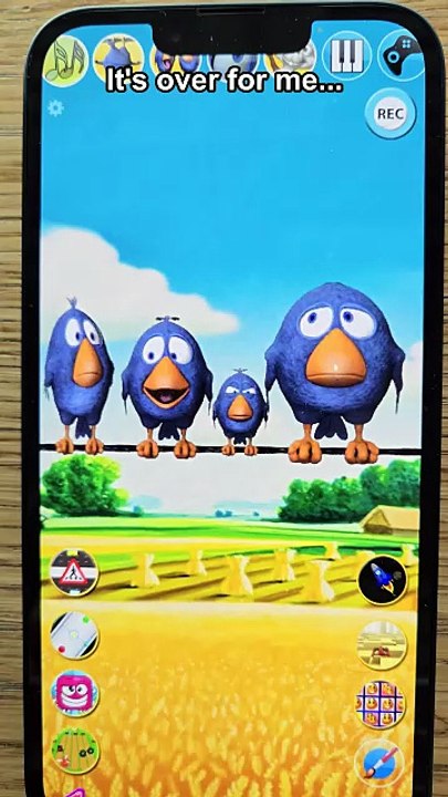 It's over for me... 😭🦅 Talking Birds On A Wire Game