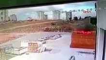 33 milyon TL'nin cayır cayır yanıp kül olduğu yangın kamerada!