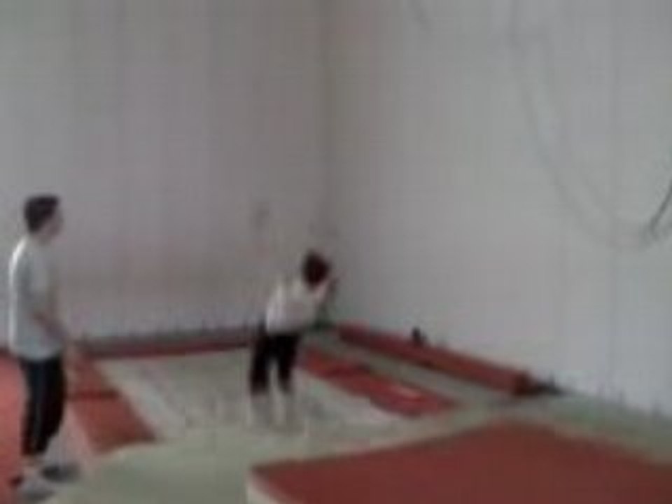 Trampo arriere vrillé