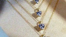 💖 Heart Shape Moissanite Necklace That Turns Heads ✨