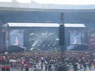 Concert au Parc des Princes - Tokio Hotel - Discour de Bill