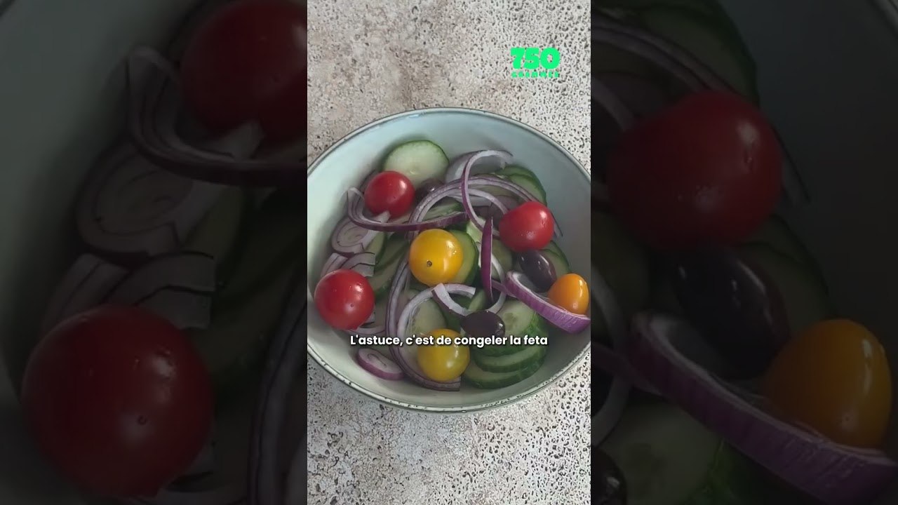 La salade la plus estivale et rafraichissante que vous verrez sur les réseaux ​😎​ Ingrédients : 1