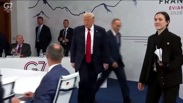 G7, Trump arriva per ultimo alla riunione dei leader: “Sono il boss”