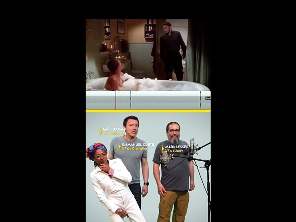 📺VF de Monica, Chandler et Joey dans Friends #doublage #vf #friends🎬ABONNES-TOI & METS UN COM' STP MERCI📺🙏😉😎💖