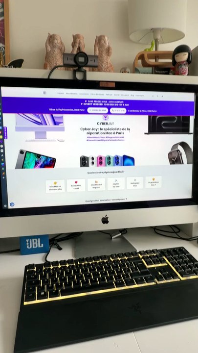 Présentation du site web Cyberjay - Devsource