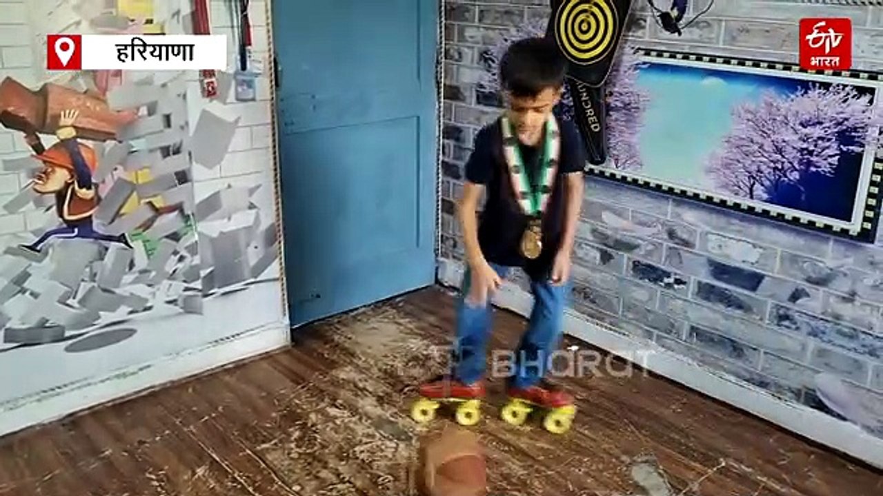 6 साल के अव्यान ने स्केट्स पर एक हाथ से 1055 बार की बास्केटबॉल ड्रिब्लिंग, इंडिया बुक ऑफ रिकॉर्ड्स में नाम दर्ज