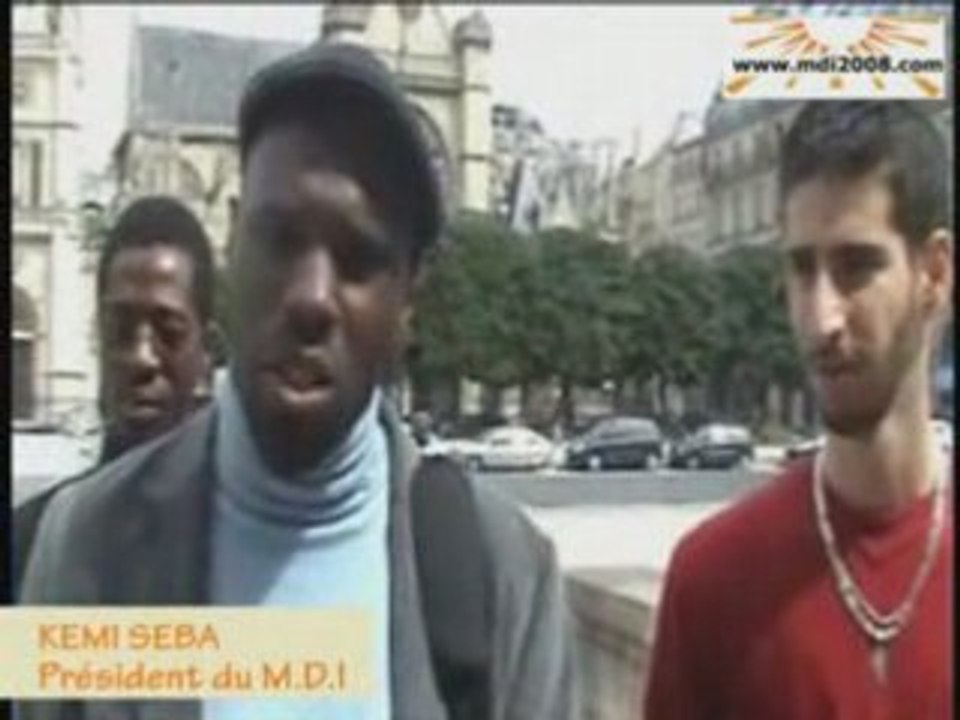 KEMI SEBA SUR LES freres "SANS-PAPIERS"