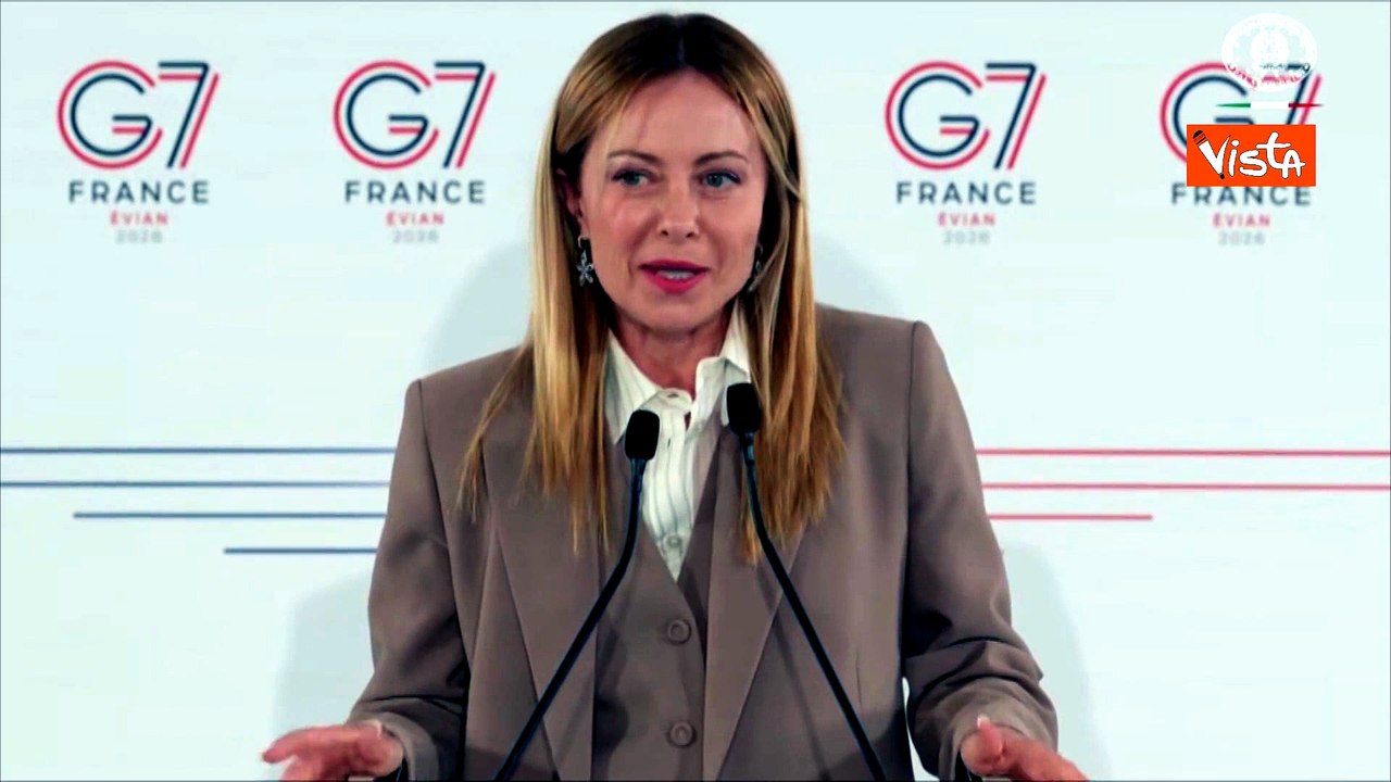 Meloni al G7: Fatto un ottimo lavoro in un momento complesso dello scenario internazionale
