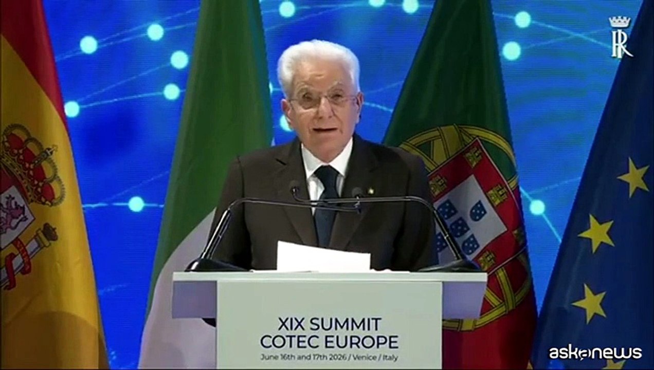 Ia, Mattarella: in mano di pochissimi privati che travolgono regole