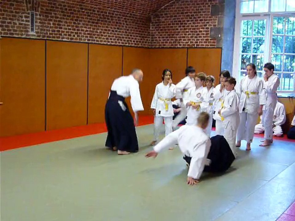 Démonstration de ju-jitsu
