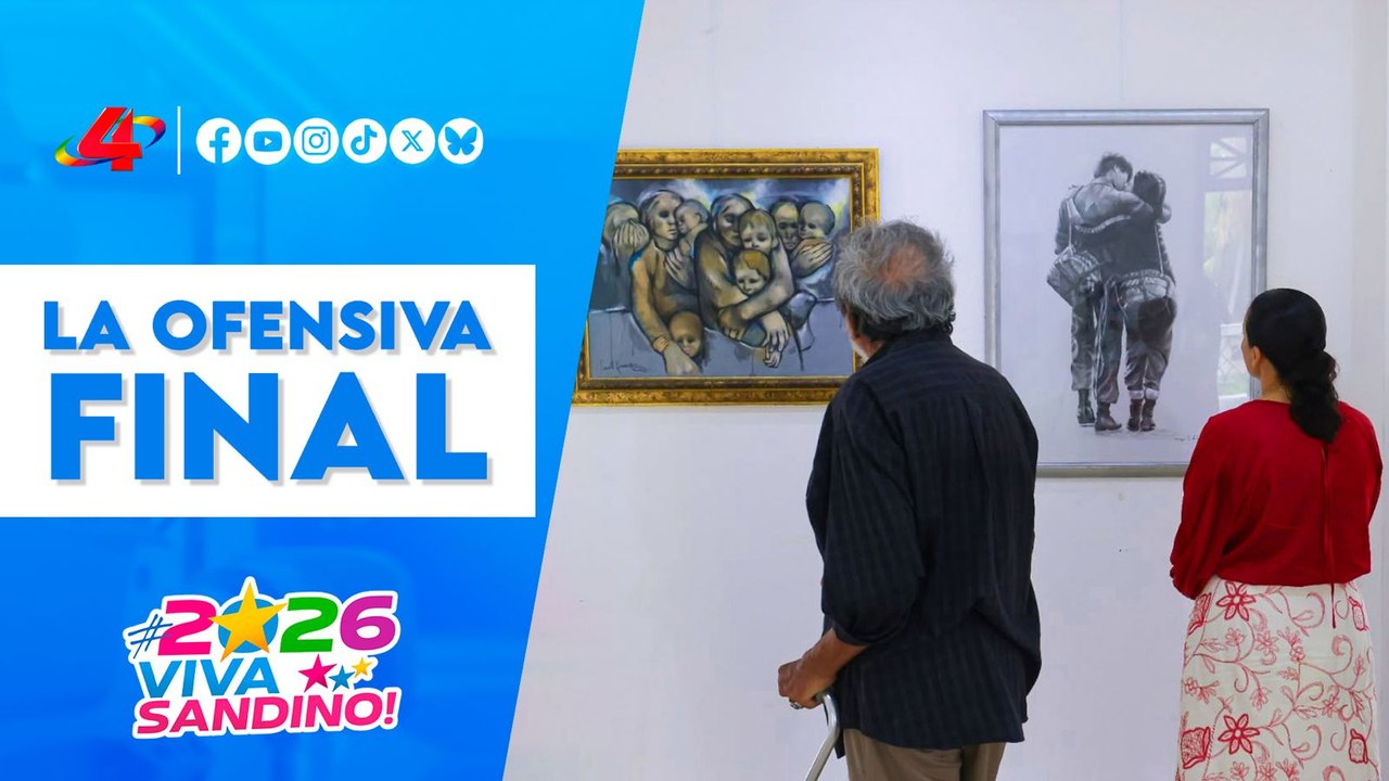 🎨 Exposición “La Ofensiva Final”: El arte y la memoria histórica se citan en Managua