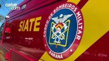 Homem cai de escada enquanto fazia reparo em câmeras no bairro Santa Cruz
