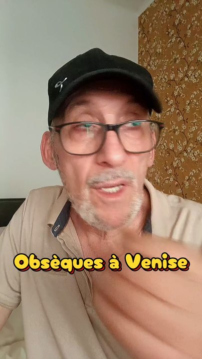 Obsèques à Venise 🇮🇹🥴