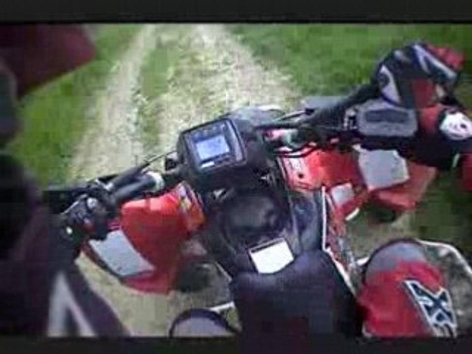 polaris outlaw 525 en cam embarquée