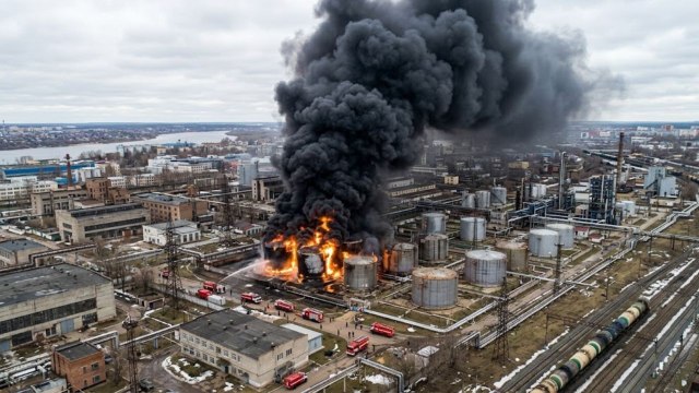 Ukrainian Drone Strikes Russian Missile Production Facility 900 Miles Within Russia