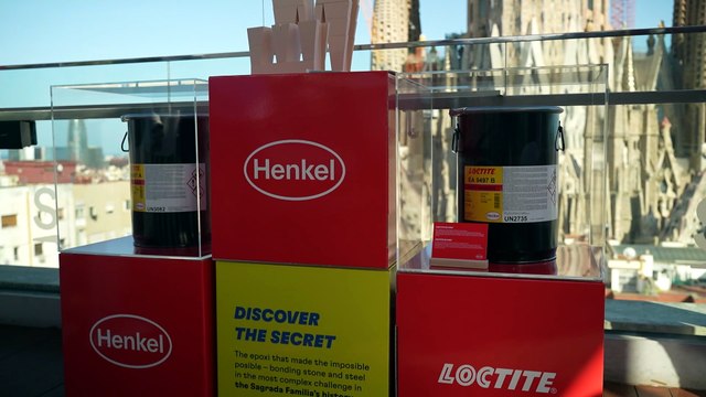 Una innovadora solución adhesiva permite unir las seis torres centrales de la Sagrada Familia